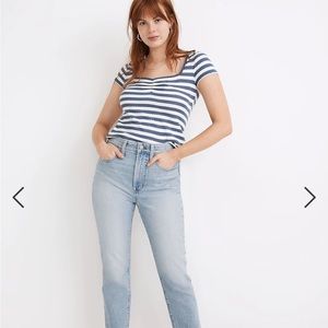 Madewell The Curvy Perfect Vintage Jean in Fiore Wash Women's Jeans